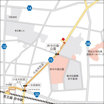 ケイズ引越センター地図